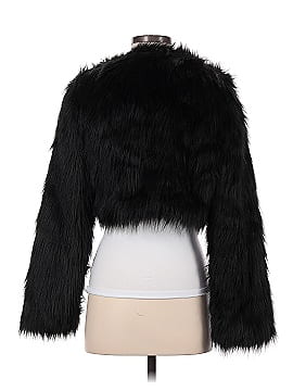 Material Girl Faux Fur Jacket (view 2)
