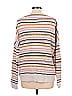 REI Co Op 100% Cotton Stripes Gray Pullover Sweater Size L - photo 2