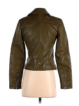 Trafaluc by Zara Faux Leather Jacket (view 2)