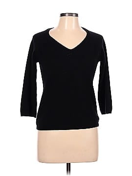 evelyn Cashmere Pullover Sweater (view 1)