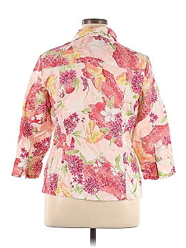 JM Collection Long Sleeve Blouse (view 2)