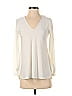 Franne Golde Ivory Long Sleeve Blouse Size XS (petite) - photo 1