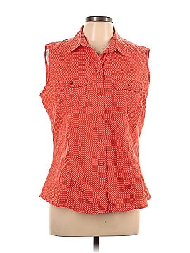 Riders by Lee Sleeveless Button-Down Shirt (view 1)