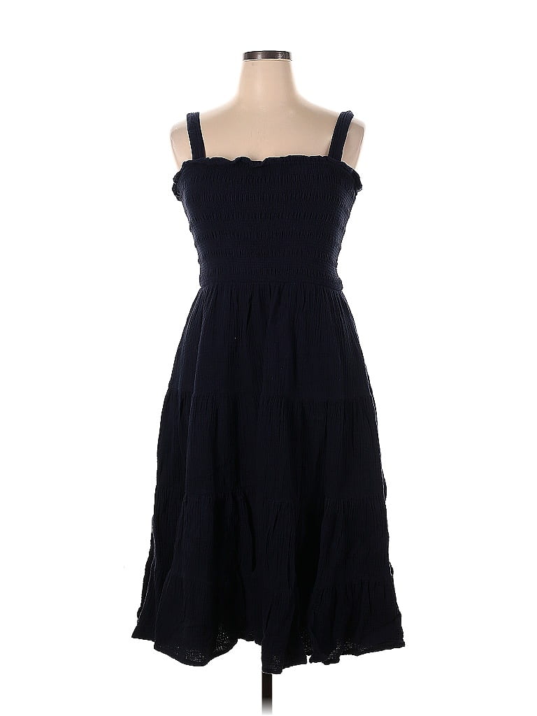 C&C California 100% Cotton Blue Casual Dress Size XL - photo 1