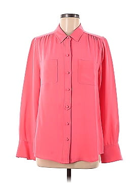 J.Crew Long Sleeve Silk Top (view 1)