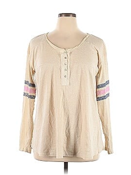 Suzanne Betro Long Sleeve Henley (view 1)