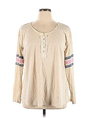 Suzanne Betro Long Sleeve Henley