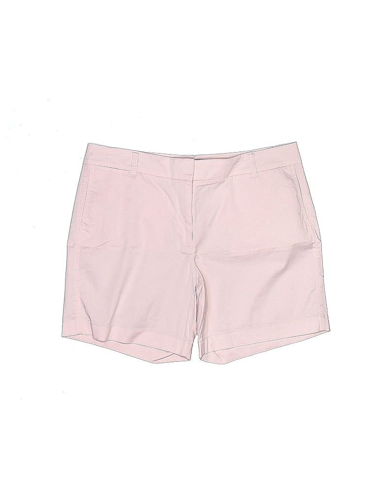 J.Crew Solid Hearts Color Block Pink Shorts Size 14 - photo 1
