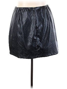 Wild Fable Faux Leather Skirt (view 2)