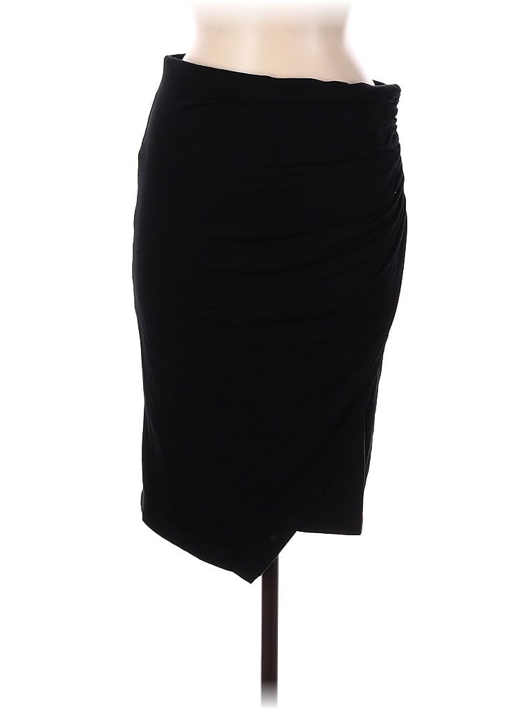 Pre-owned Karen Kane Casual Skirt In Black