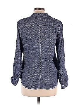 DKNY Jeans 3/4 Sleeve Button-Down Shirt (view 2)