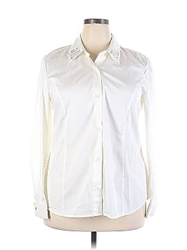 Jaclyn Smith Long Sleeve Button-Down Shirt (view 1)