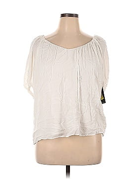 Liverpool Los Angeles Short Sleeve Blouse (view 1)