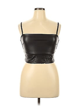 SKIMS Faux Leather Top (view 1)