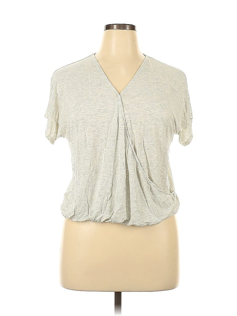 Pre-owned Moa Moa Short Sleeve T-shirt In Gray