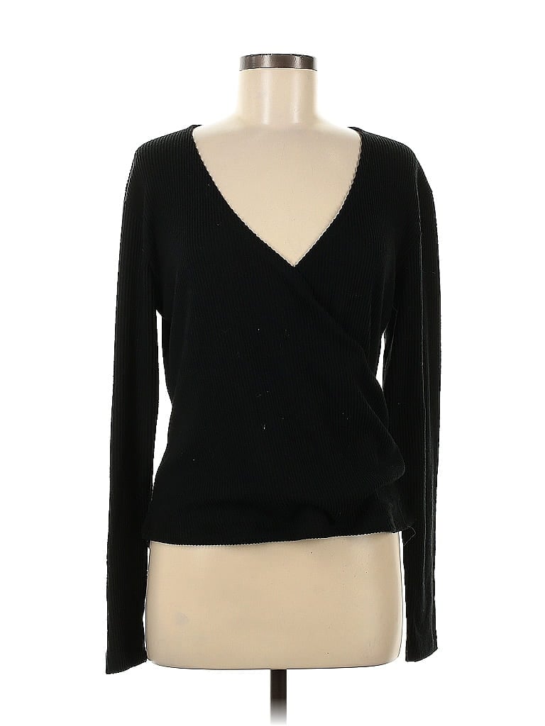 Z by Zella Black Pullover Sweater Size M - photo 1
