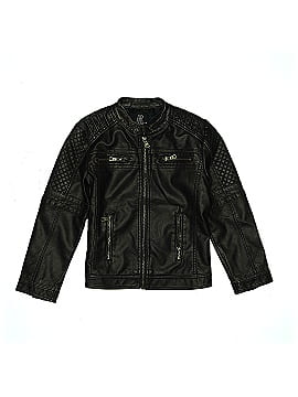 BUDERMMY Faux Leather Jacket (view 1)