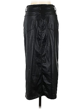 Pistola Faux Leather Skirt (view 2)