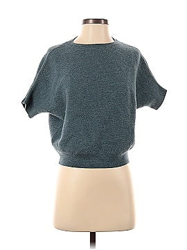 R | Label Wool Pullover Sweater (view 1)