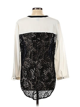 Black Label by Chico's 3/4 Sleeve Blouse (view 2)