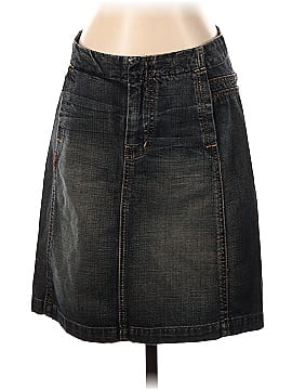 7 For All Mankind Denim Skirt (view 1)