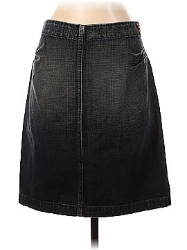 7 For All Mankind Denim Skirt (view 2)