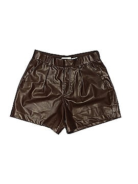 Abercrombie & Fitch Faux Leather Shorts (view 1)