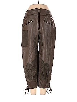 Chloé Leather Patch Pants (view 1)