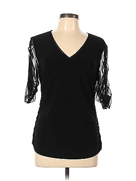 DKNY Short Sleeve Blouse (view 1)