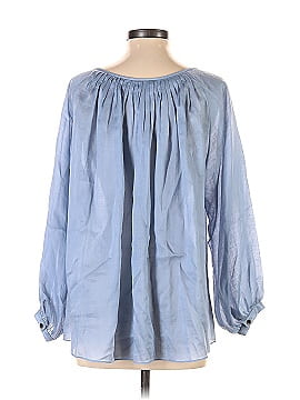 Lafayette 148 New York Long Sleeve Blouse (view 2)