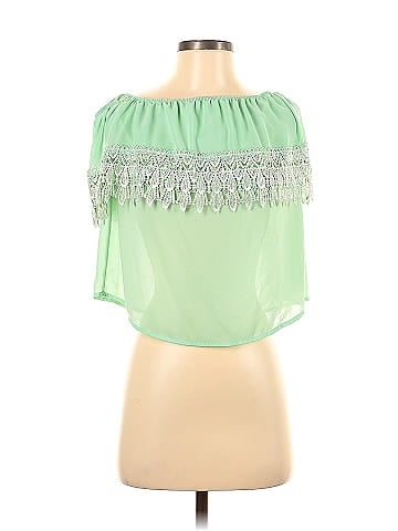 Sage Short Sleeve Blouse (view 1)