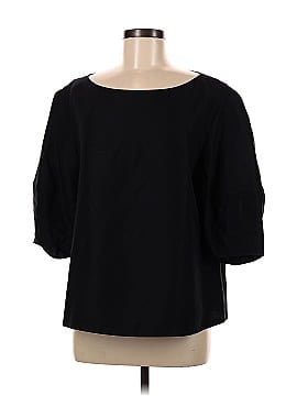 Lafayette 148 New York Short Sleeve Blouse (view 1)