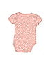 Cloud Island 100% Cotton Polka Dots Pink Short Sleeve Onesie Size 6-9 mo - photo 2