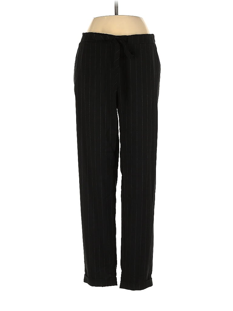 Pre-owned Mango Casual Pants In Black