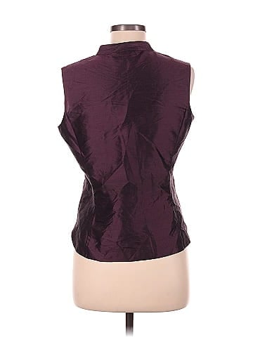 British India Classics Sleeveless Silk Top (view 2)