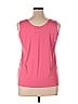 Chico's Pink Sleeveless T-Shirt Size XL (3) - photo 2