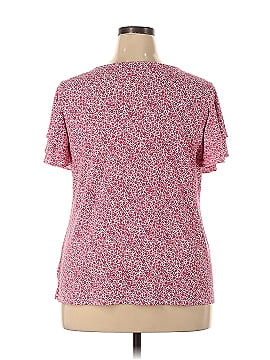 Adrianna Papell Short Sleeve Blouse (view 2)