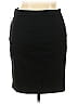 J.Jill Solid Black Casual Skirt Size 14 - photo 2