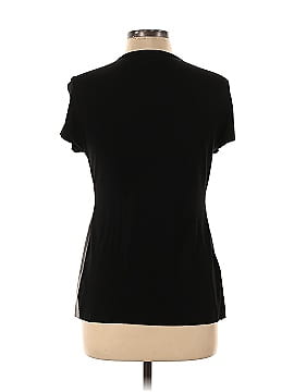 Vince Camuto Faux Leather Top (view 2)