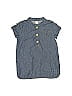 OshKosh B'gosh 100% Cotton Blue Short Sleeve Blouse Size 5 - photo 1