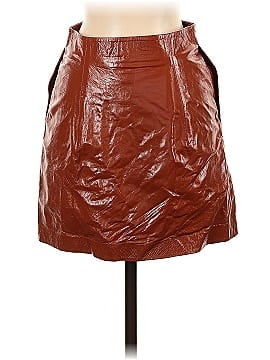 REMAIN Birger Christensen Faux Leather Skirt (view 1)