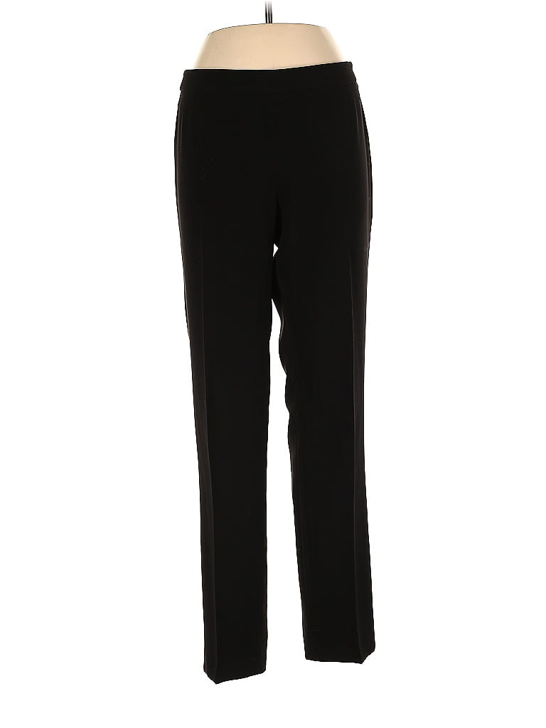 W by Worth Solid Black Dress Pants Size 10 - photo 1