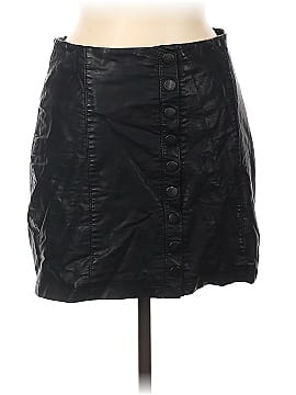 Free People Faux Leather Skirt (view 1)