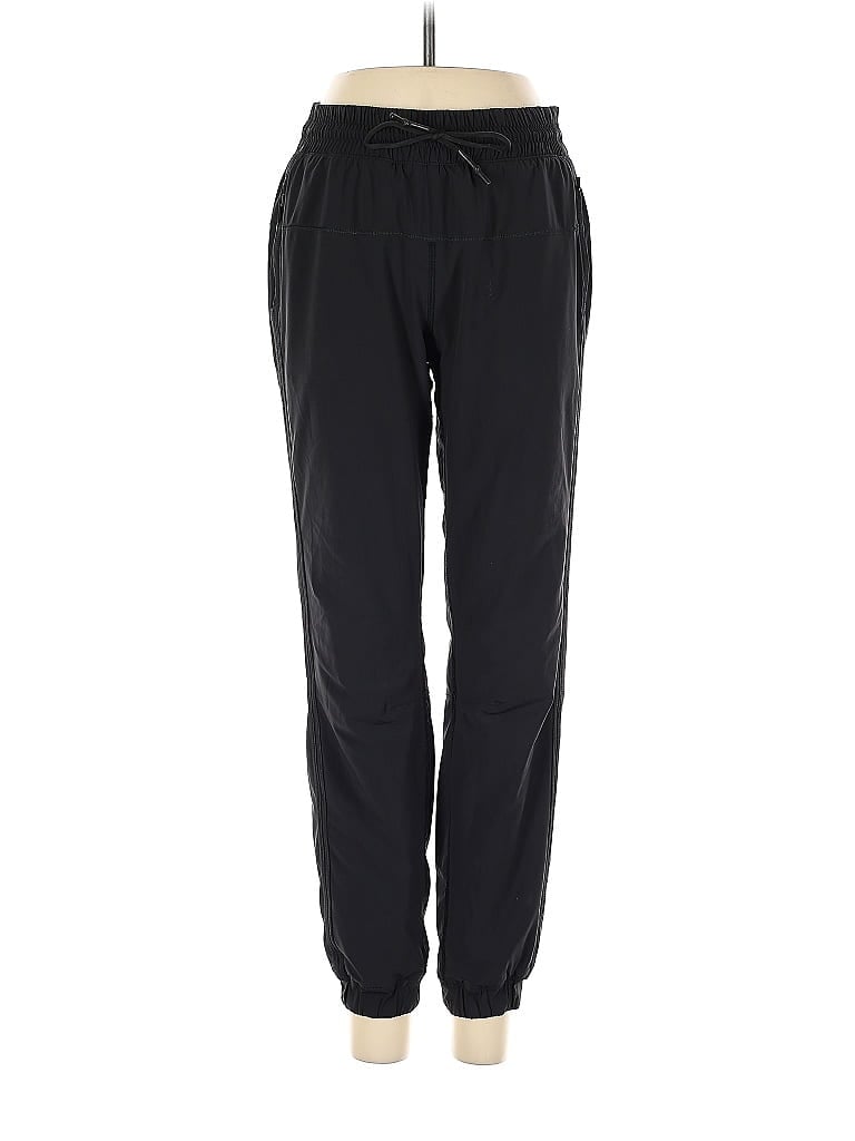 Lululemon Athletica Solid Black Casual Pants Size 4 - photo 1