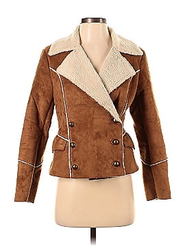 Ellen Tracy Faux Leather Jacket (view 1)