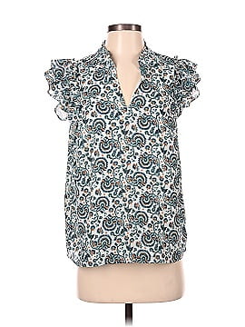 J.Crew Factory Store Short Sleeve Blouse (view 1)