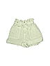 Zara Green Denim Shorts Size 6 - photo 1