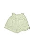 Zara Green Denim Shorts Size 6 - photo 2