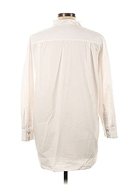 ALEXACHUNG Long Sleeve Button-Down Shirt (view 2)