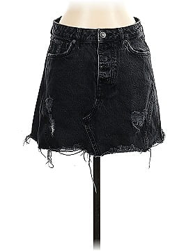 We the Free Denim Skirt (view 1)